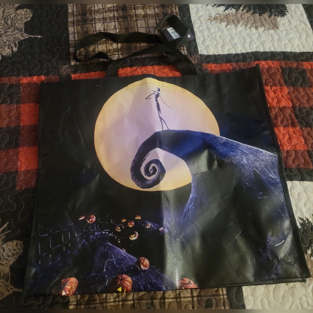 The Nightmare Before Christmas Shopping Tote Bag